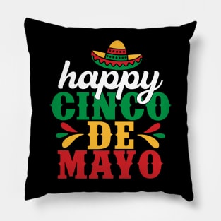 Happy Cinco de Mayo Pillow