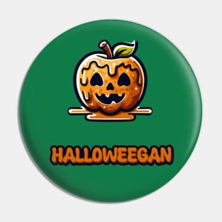 Halloweegan - Caramellized apple Pin