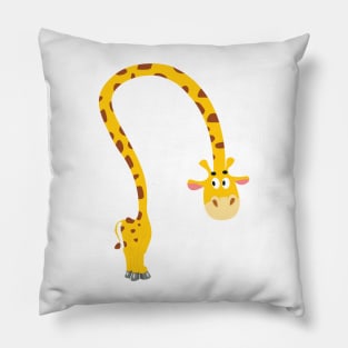 Tall Giraffe Pillow