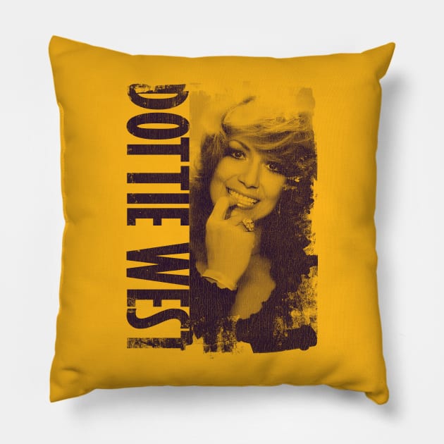 Dottie West - Nametype Pillow by ROYFRESHN DRAW