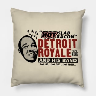 Vintage Rhythm and Blues Band Pillow