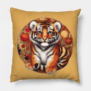 Year of the Tiger Chinese Astrology Pillow