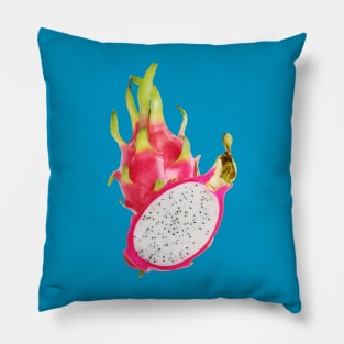 Abstract Minimalist Art of Dragon Fruit or Pitaya Pillow