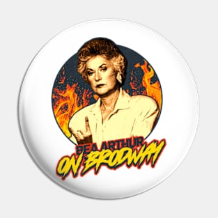 Dorothy On Brodway Metal Flame Pin