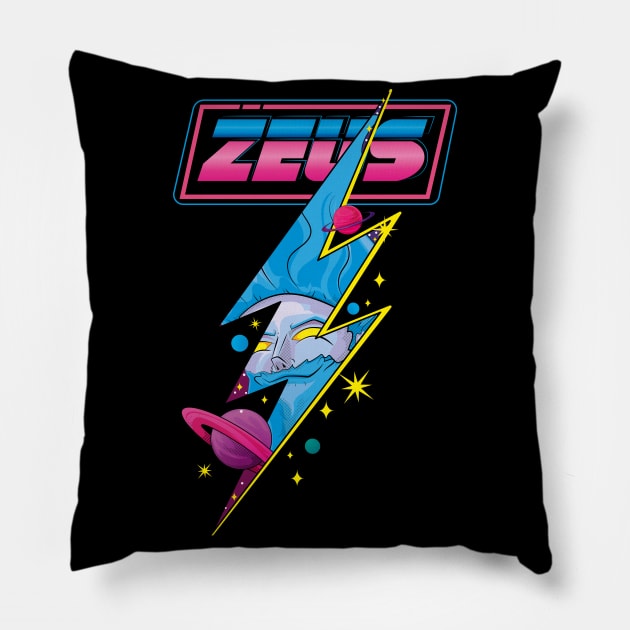 MEME zeus 2019 Pillow by PaperHead