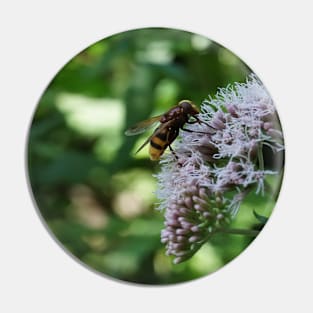 Hover Fly On Water Hemp Pin