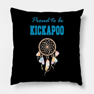 Native American Kickapoo Dreamcatcher 50 Pillow