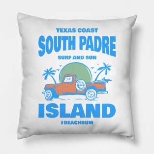 SOUTH PADRE ISLAND TEXAS T-SHIRT Pillow