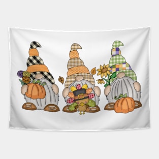 Thanksgiving Gnomes Tapestry