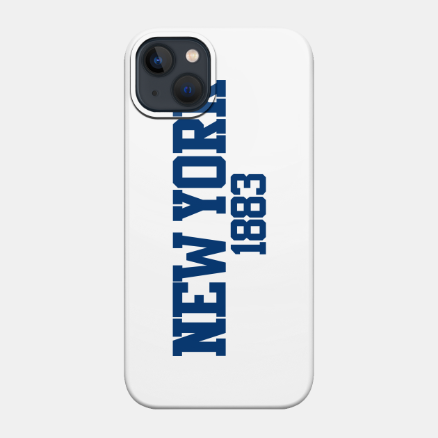 New York 1883 - 1883 - Phone Case