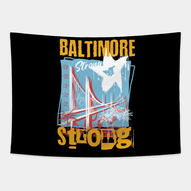 Baltimore Strong Tapestry by Point Shop