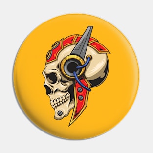 Mecha Skull 1.5 Pin