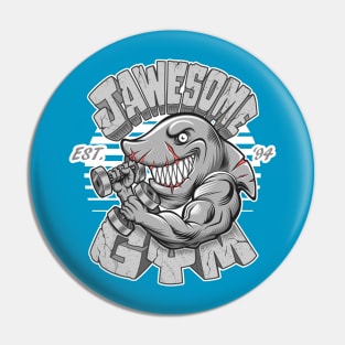 Jawesome Gym Pin