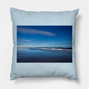 February Blues Pillow