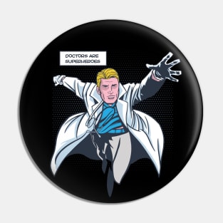 superhero doctor Pin