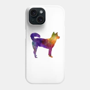 Kishu in watercolor Phone Case