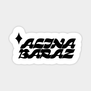 Alina Baraz Merch Alina Baraz Logo Magnet