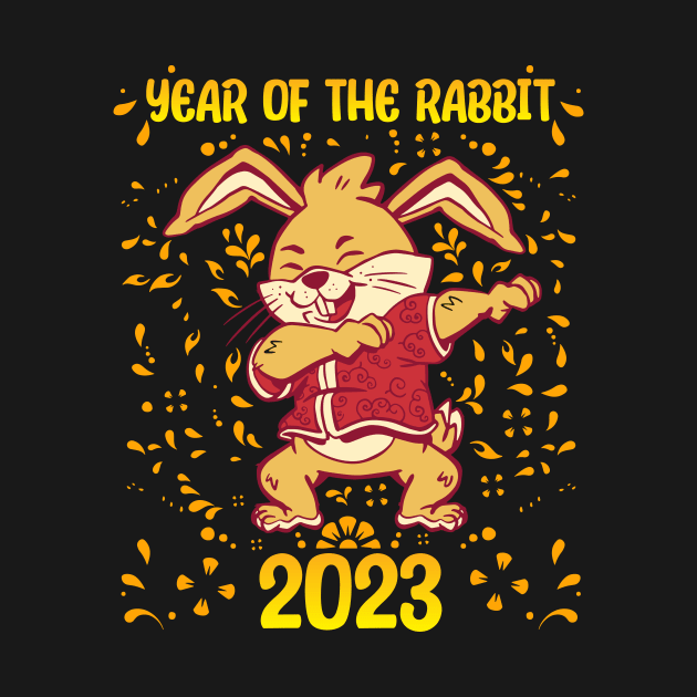 Good Luck Zodiac Happy Chinese New Year of the Rabbit by star trek fanart and more