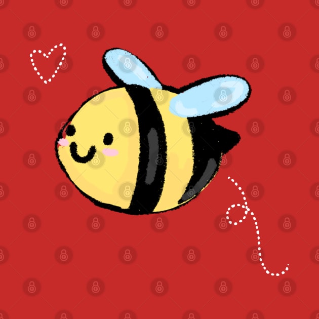 Bee Happy and Bee Positive by RoserinArt