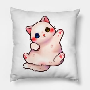 Waving Kitty Pillow