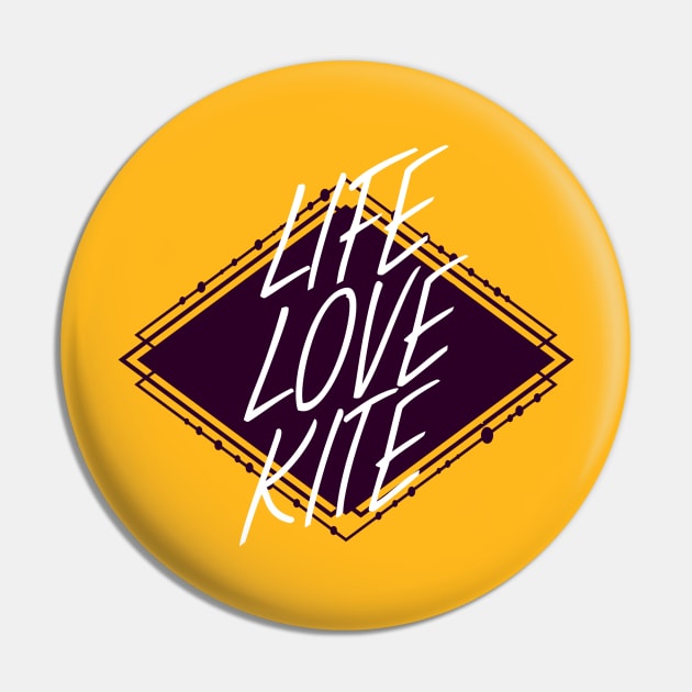 Life love kite Pin by maxcode