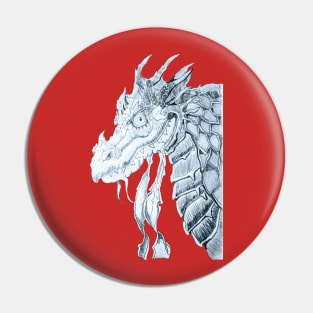 The angry dragon Pin