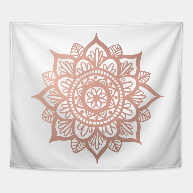 Téléchargement gratuit Images Rose Gold Mandala Mandala Art Tapisserie Teepublic Fr dernière salutations