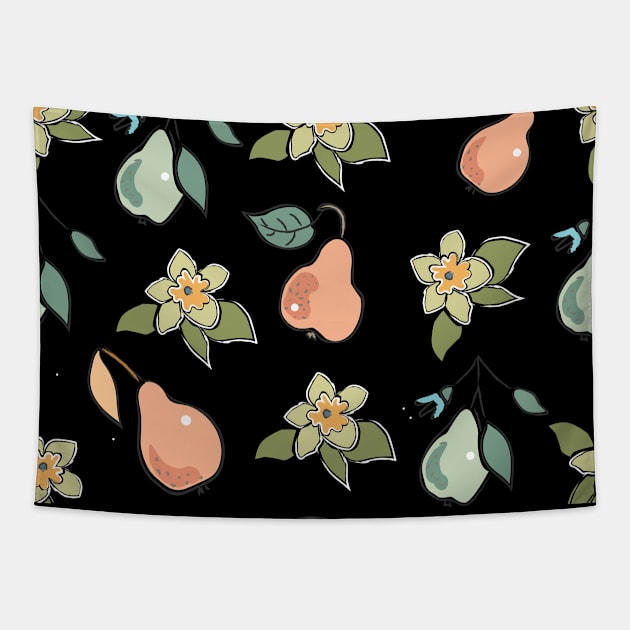 Pear Tapestry by Kristina Stellar Scandinavian Land