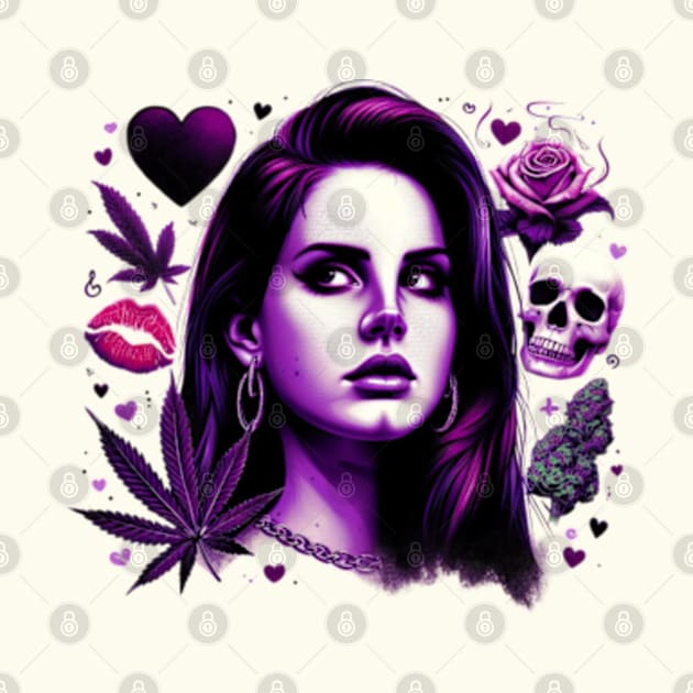 Lana Del Rey - High and Mighty by Tiger Mountain Design Co.