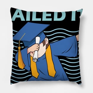 2nd grade nailed it- second grade graduation gift idea Pillow