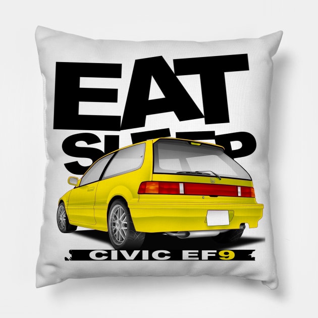 Honda Civic EF9 Pillow by gaplexio