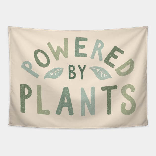 Powered by plants Tapestry by cabinsupply