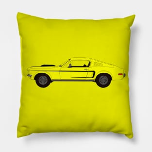 Old Car Pillow