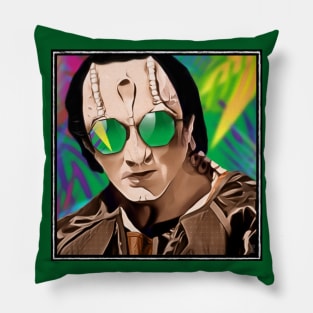 Murder Lizard Spy Tropical AU Pillow