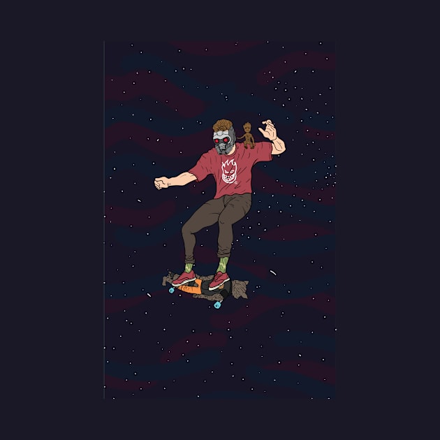 Star Skatin by CalebLindenDesign