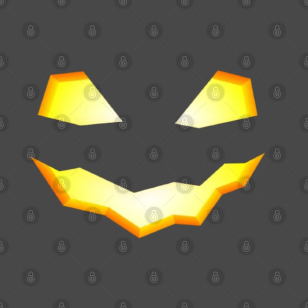 halloween pumpkin face by dadesignerhimself