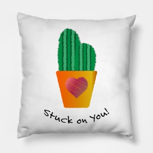 Stuck on You Cactus Pillow