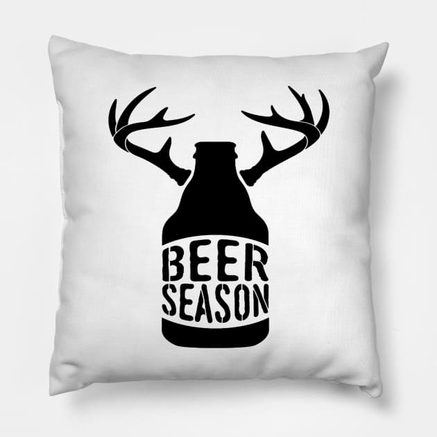 beer season Pillow by clownverty