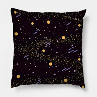 Galaxy Night Sky Pillow