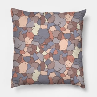 Pastel Earthy Shapes Pillow