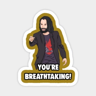 Breathtaking Keanu Reeves Magnet