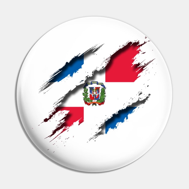 Dominican Republic Shredding Pin by blackcheetah