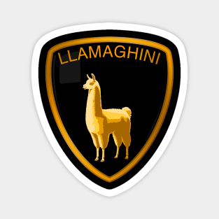 Llamaghini (pocket print) Magnet