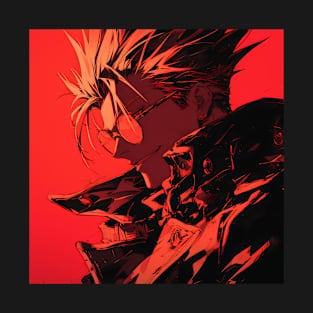 Trigun: Unleashing Space Western Legends with Vash the Stampede T-Shirt