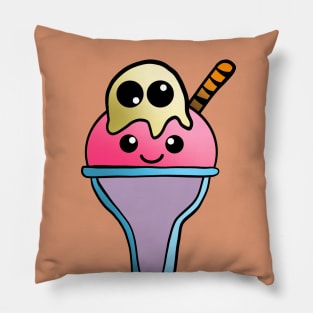 Kawaii Sundae Pillow