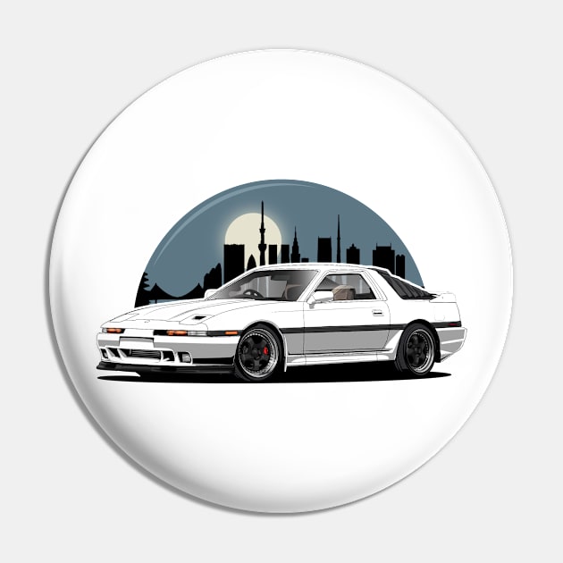 Toyota Supra MK3 A70, JDM car Pin by T-JD