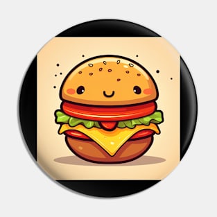 Hamburger Pin