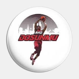 Ayo Dosunmu Chicago Skyline Pin