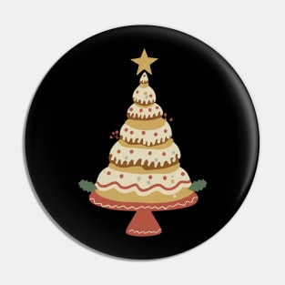 Christmas tree cake Pin