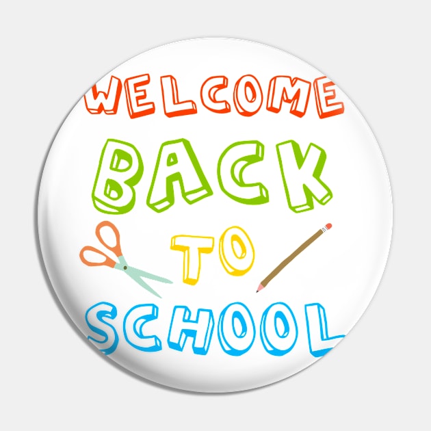 Welcome back to school Pin by ZSAMSTORE